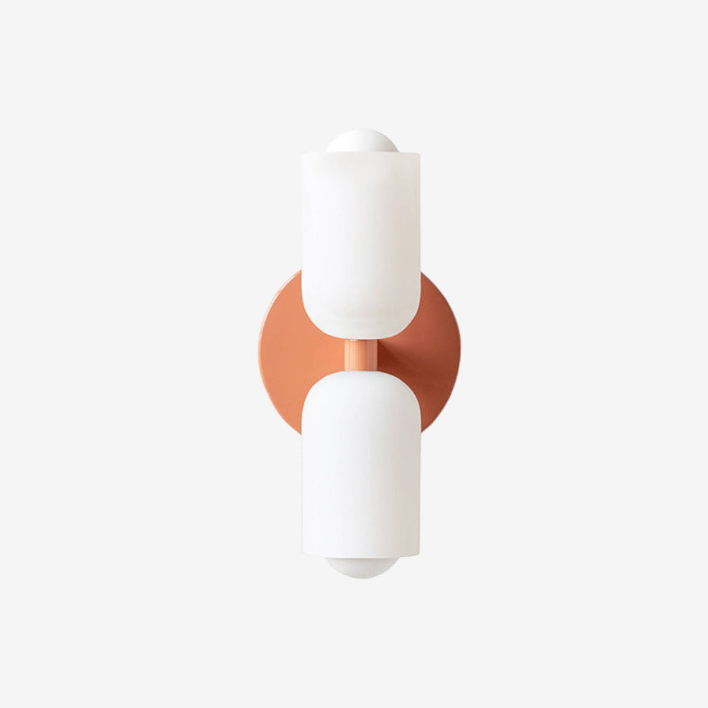 Up And Down Wall Lamp – Nordic Minimalist Cylindrical Glass Design