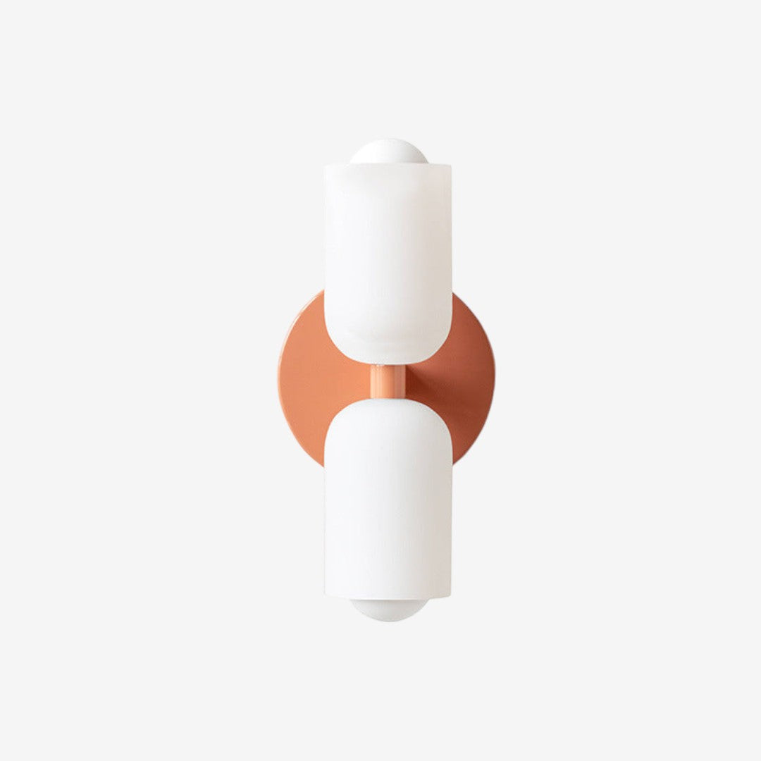 Up And Down Wall Lamp – Nordic Minimalist Cylindrical Glass Design