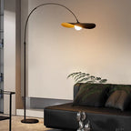 Wabi Sabi Curved Metal Floor Lamp