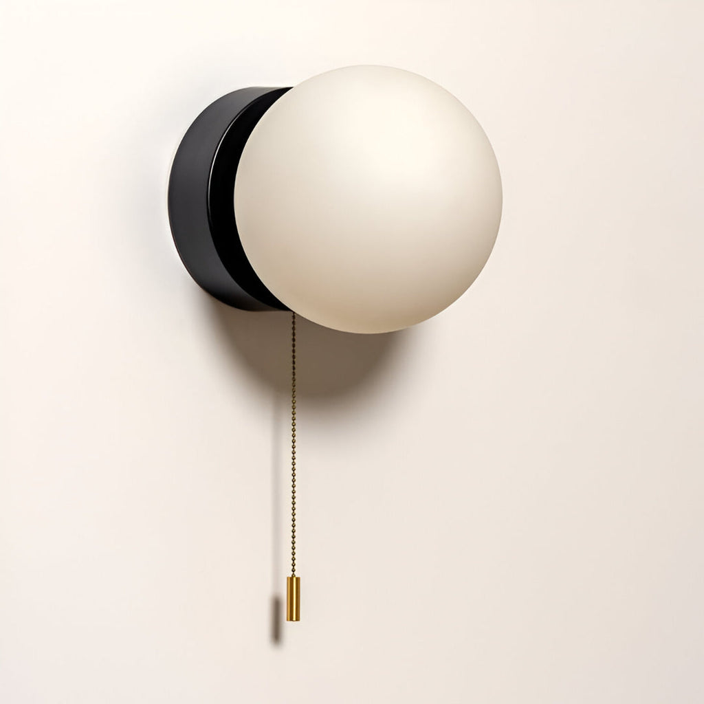 Nordic Glass Globe Wall Lamp