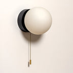 Nordic Glass Globe Wall Lamp