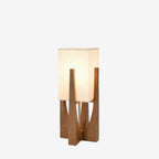 Organic Floor Lamp – Japanese Wabi Sabi Sculptural Natural Design