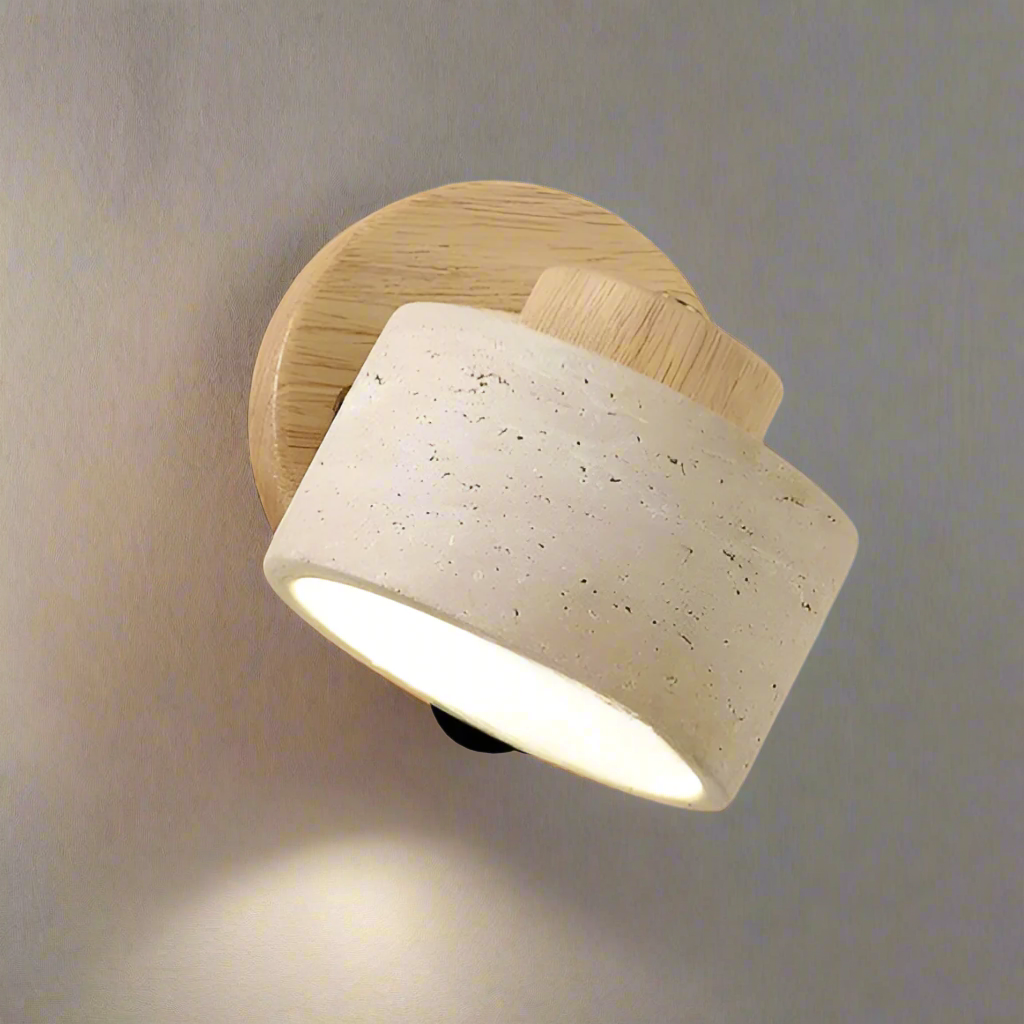 Minimalist Concrete Wall Lamp