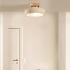 Travertine Round Ceiling Light