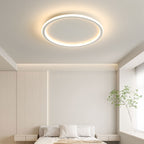 LED Ceiling Light Aluminium and Iron | Minimalist Scandinavian Style | Soft Ambient Glow for Living Spaces and Bedrooms