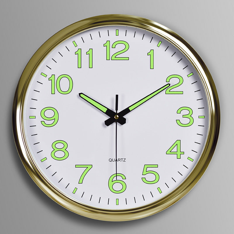 Large Luminous Wall Clock