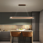 Linear LED Pendant Light Modern Kitchen Island Chandelier Ceiling Light