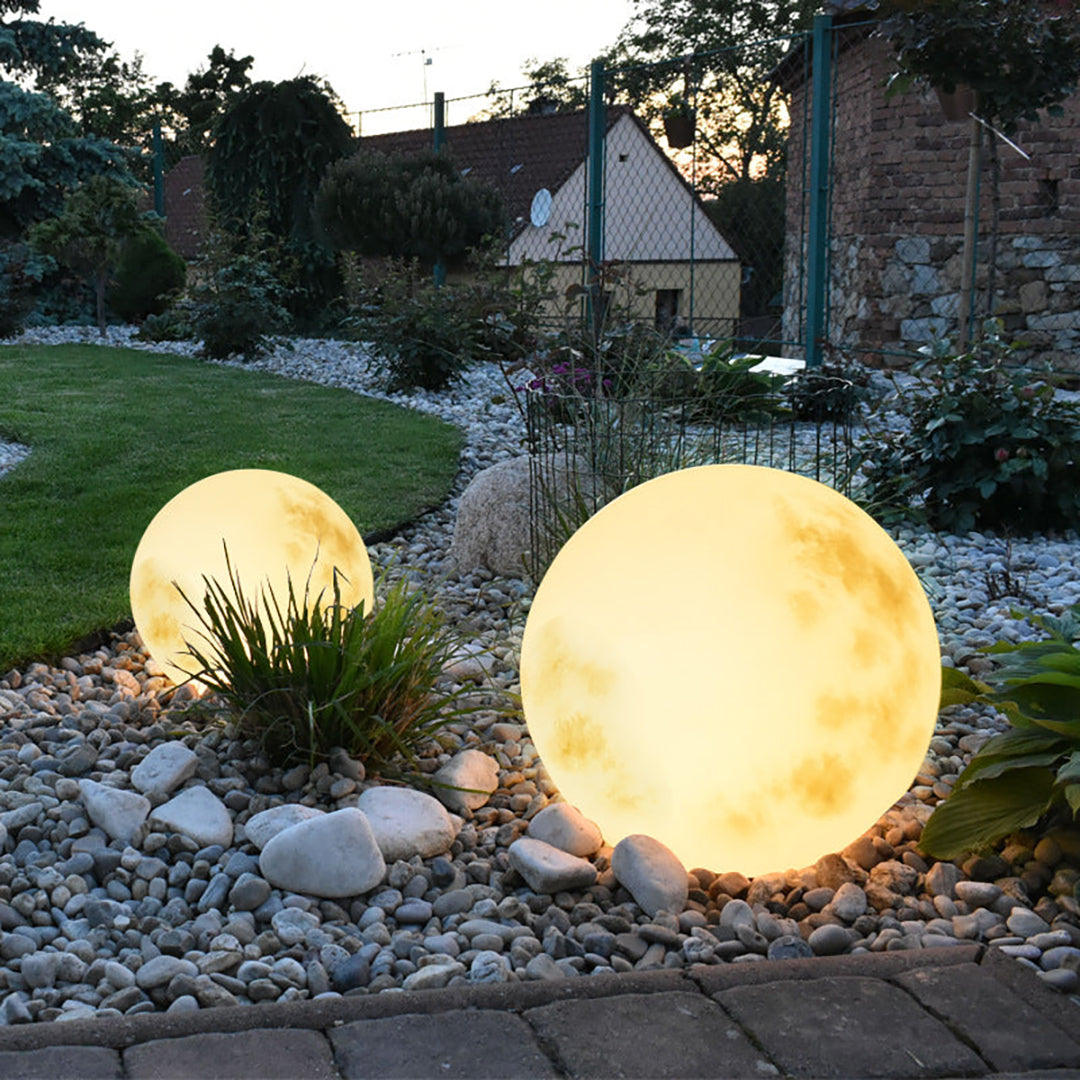 Solar Moon Garden Lamp – Outdoor Weatherproof Decorative Landscape Light