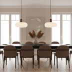 Cream Pendant Lamp – Scandinavian Minimalist Soft Toned Design
