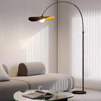 Wabi Sabi Curved Metal Floor Lamp