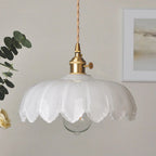 Retro Floral Pendant Light