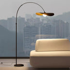 Wabi Sabi Curved Metal Floor Lamp