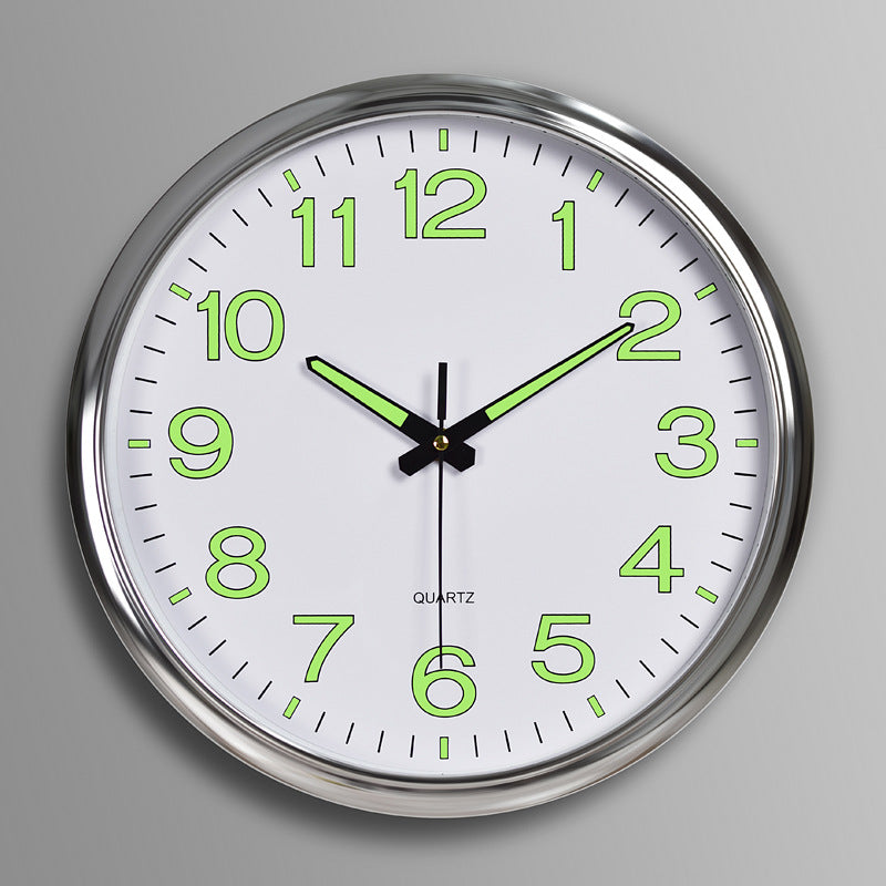 Large Luminous Wall Clock