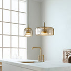 Retro Glass Pendant Light