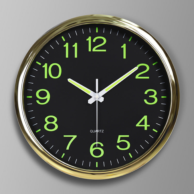 Large Luminous Wall Clock