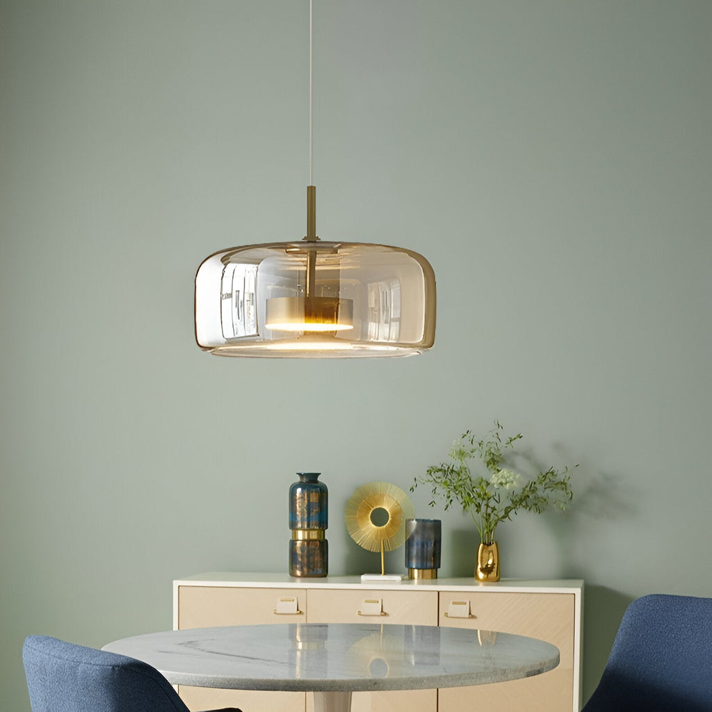 Retro Glass Pendant Light