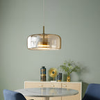Retro Glass Pendant Light