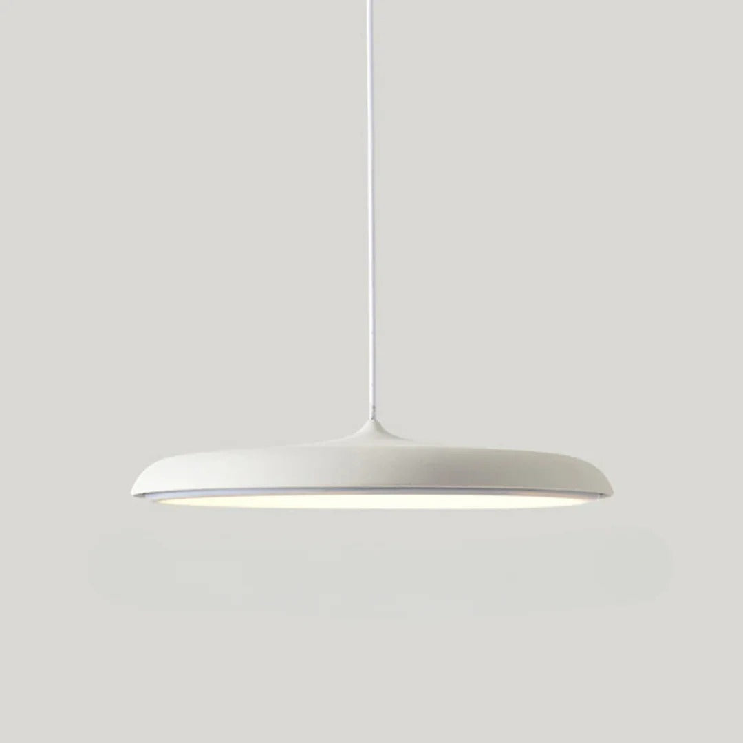 Minimalist Round Metal Pendant Light
