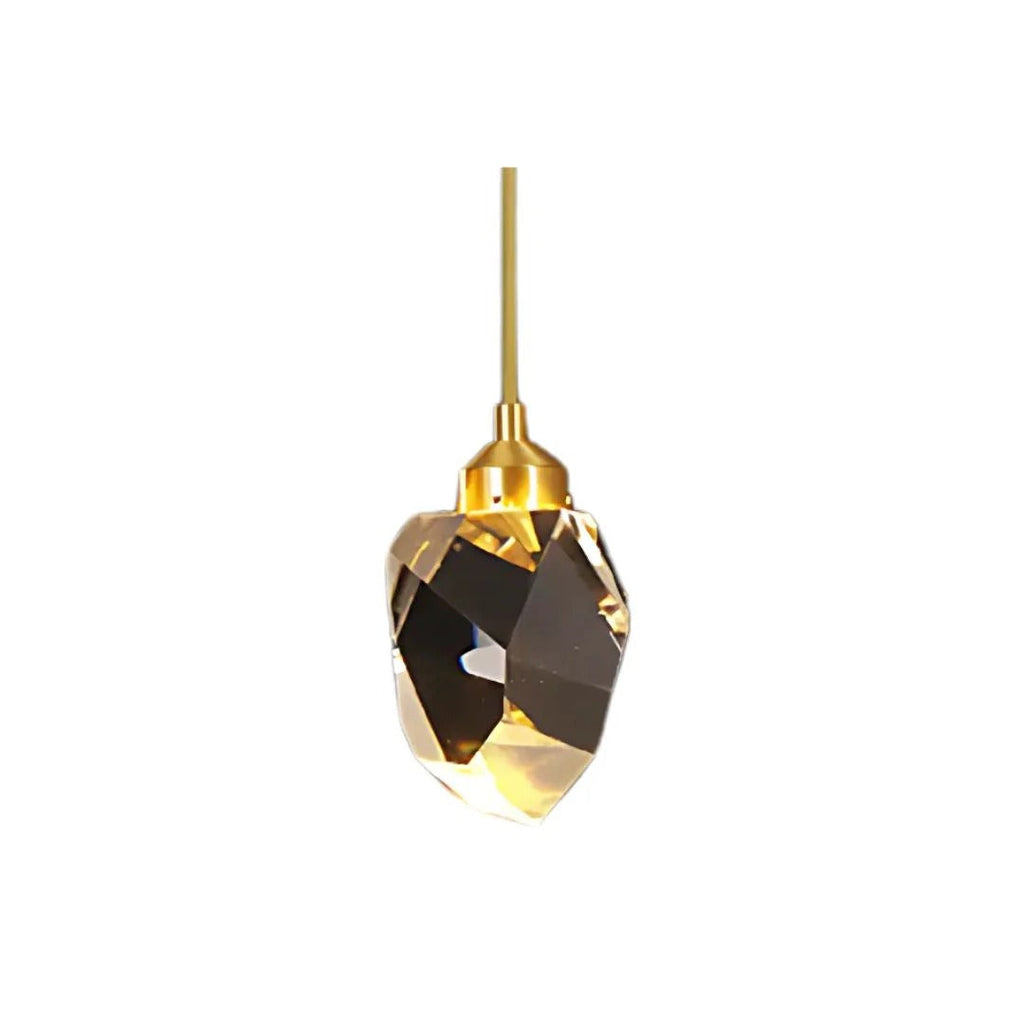 Crystal Brass Pendant Light