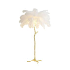Modern Feather Floor Lamp