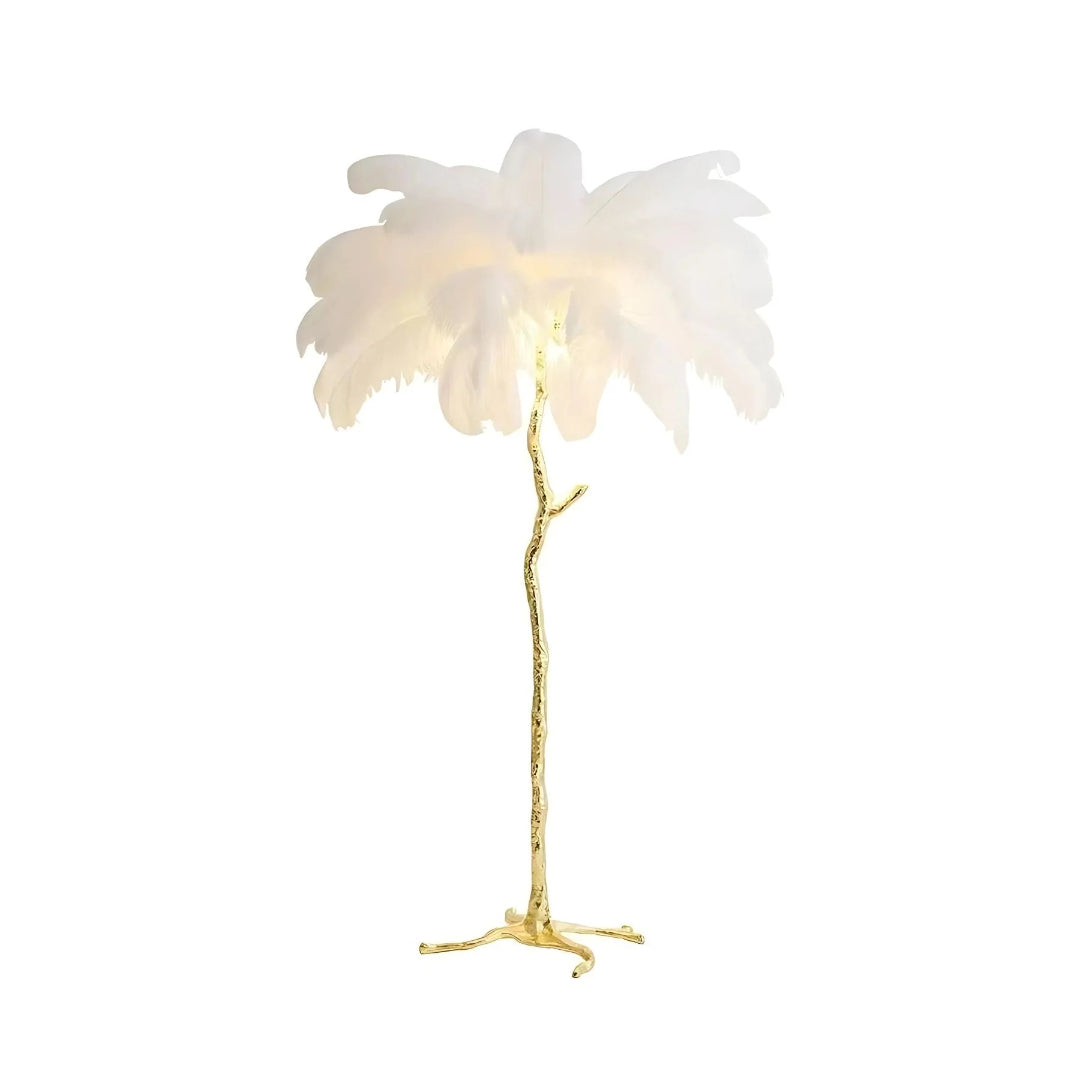 Modern Feather Floor Lamp