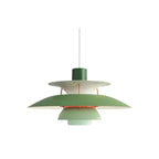 Contemporary Layered Metal Pendant Light