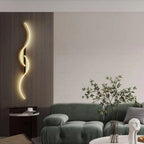 Contemporary Curved LED Wall Light