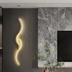 Contemporary Curved LED Wall Light