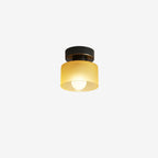 Glass Ceiling Spotlight – Creative Bauhaus Accent Design With Metal Finish