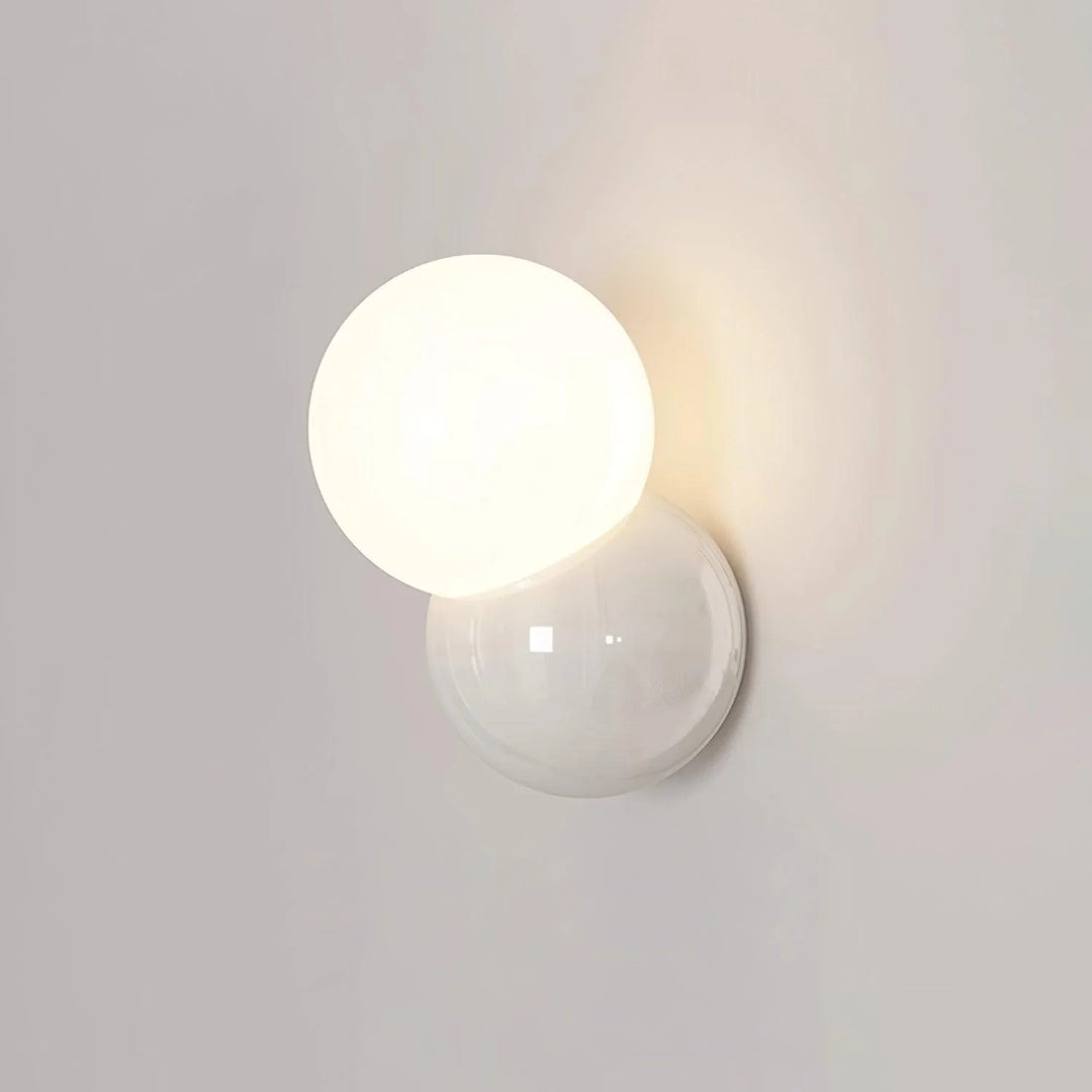 Minimalist Glass Wall Light