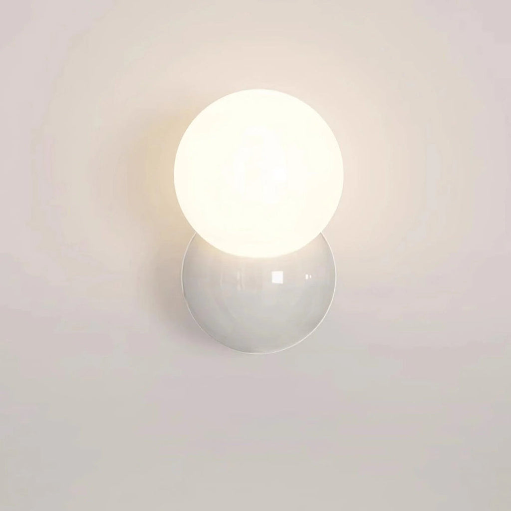 Minimalist Glass Wall Light