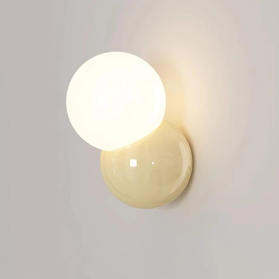Minimalist Glass Wall Light