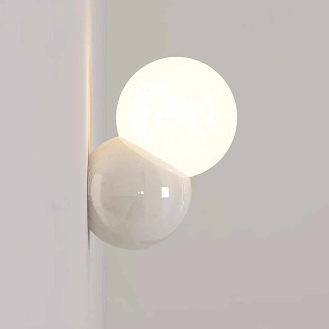 Minimalist Glass Wall Light