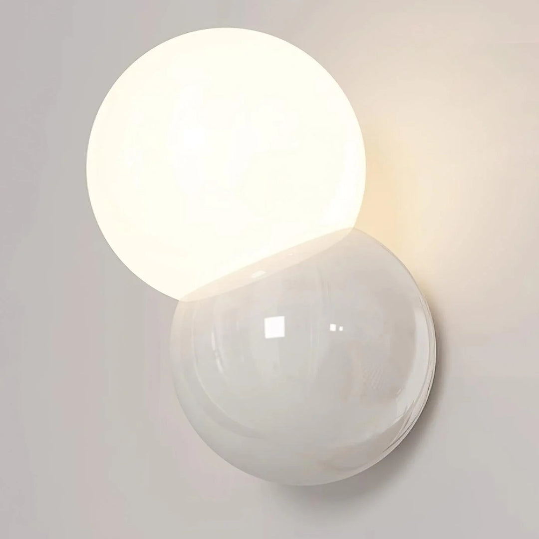 Minimalist Glass Wall Light