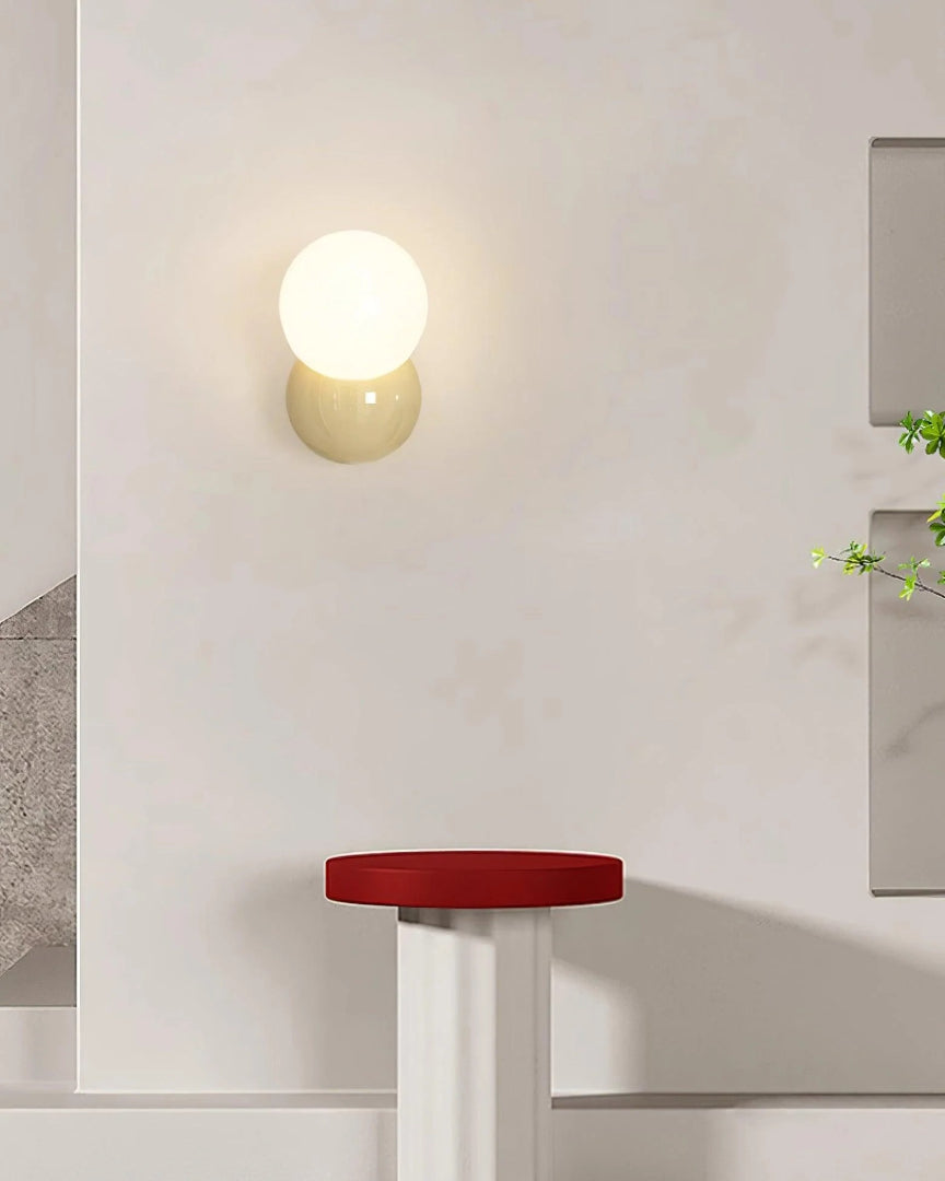 Minimalist Glass Wall Light