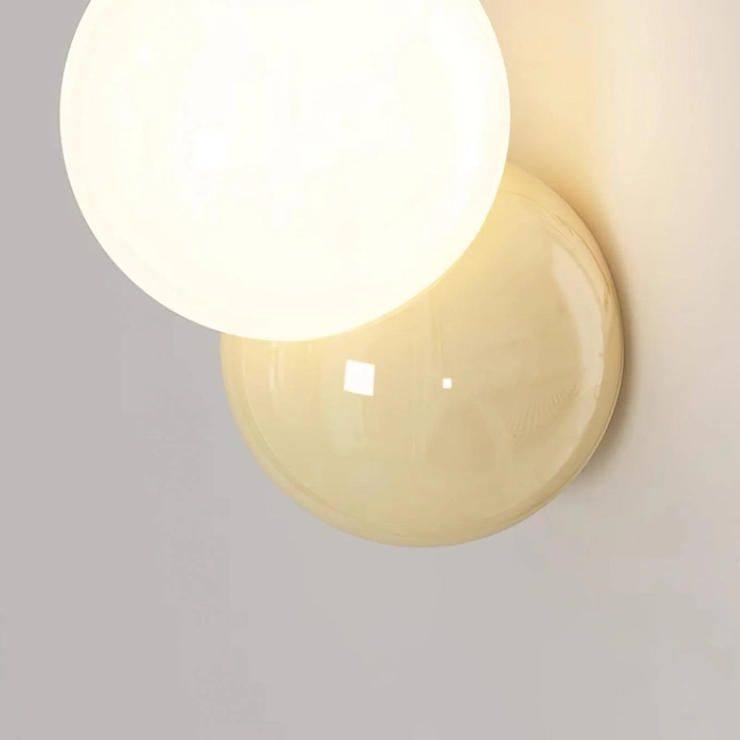 Minimalist Glass Wall Light