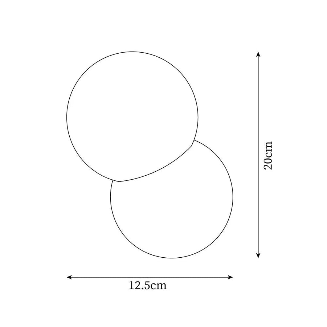Minimalist Glass Wall Light