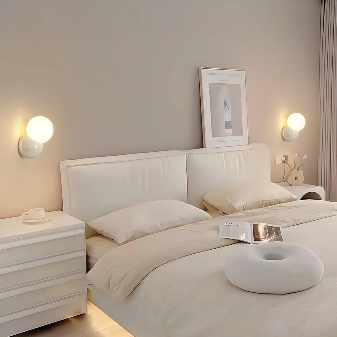 Minimalist Glass Wall Light