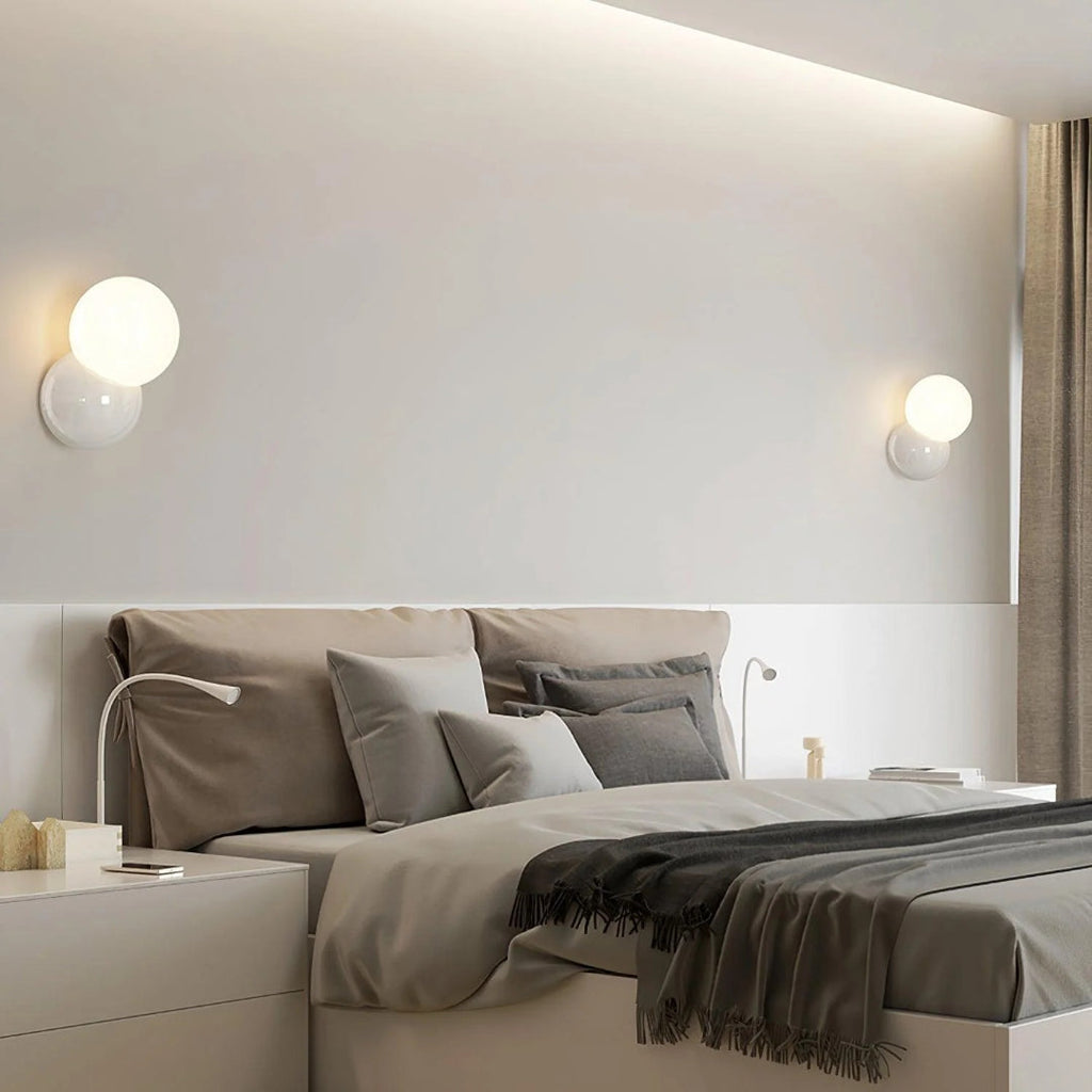 Minimalist Glass Wall Light