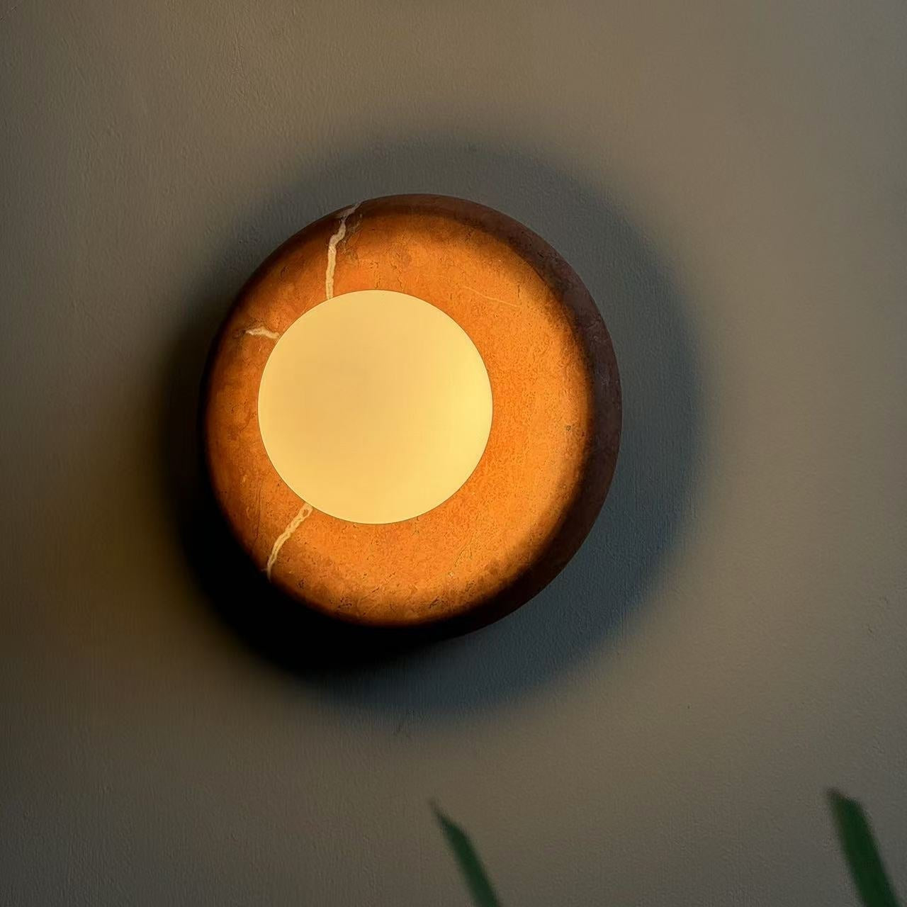 LED Wall Sconce Marble and Glass Indoor Lamp | Hako Style | Integrated G9 Base for Soft Ambient Lighting 110-240V Hardwired