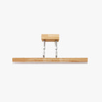 Wall Light Metal, Wood and Acrylic | IP20 LED Fixture | Bright and Even Mirror Illumination for Daily Grooming and Makeup