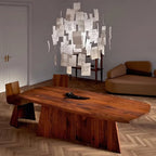 Paper Chandelier Stainless Steel Pendant Light | Customizable DIY Design with A5 Paper Sheets | Multi Pattern Interior Light