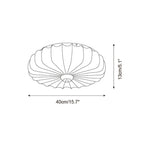 Japanese Fabric Ceiling Light