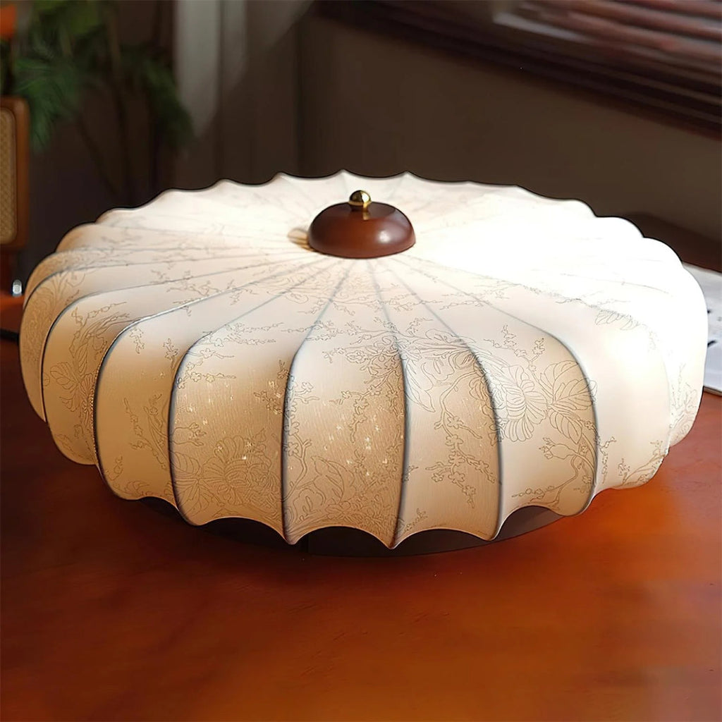 Japanese Fabric Ceiling Light