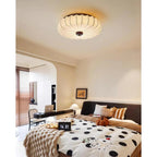 Japanese Fabric Ceiling Light