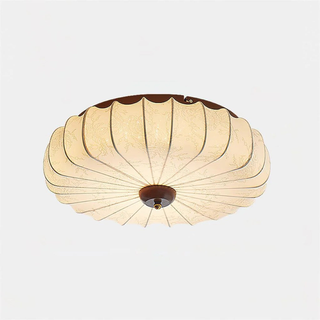 Japanese Fabric Ceiling Light