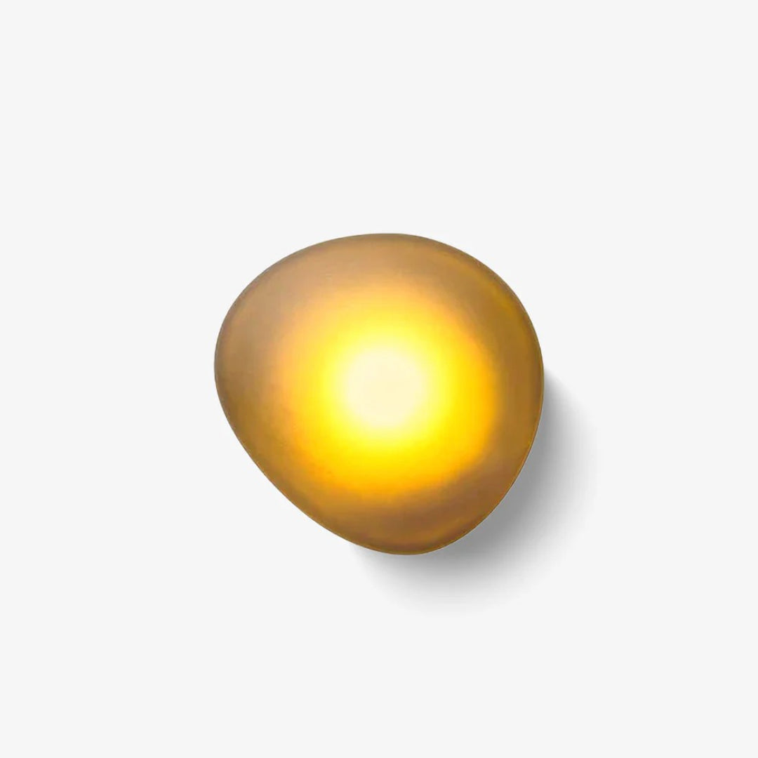 Oval Glass Wall Light
