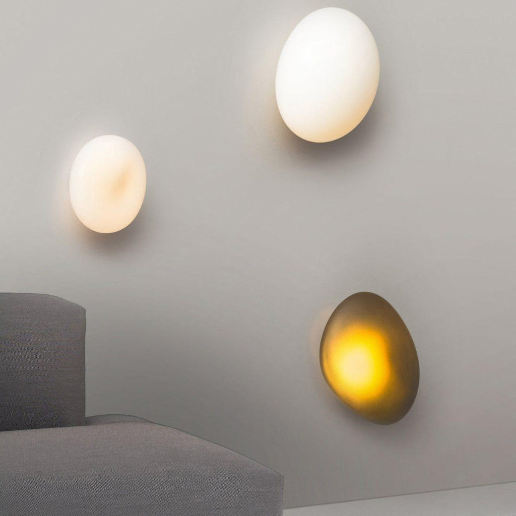 Oval Glass Wall Light