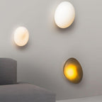 Oval Glass Wall Light