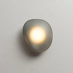 Oval Glass Wall Light